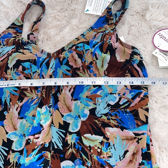 A Shore Fit Swimwear Separates Swim Top 8 - Picture 10 of 11